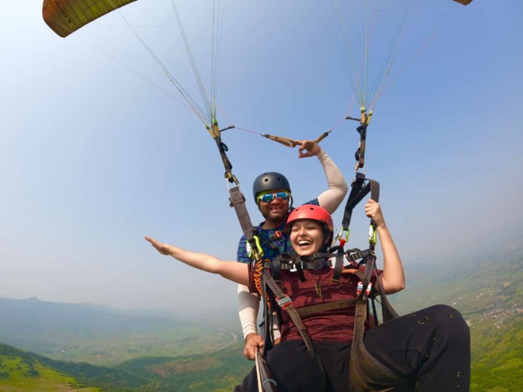 paragliding pawna