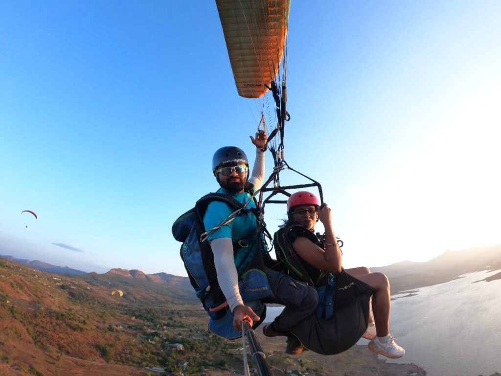 paragliding pune