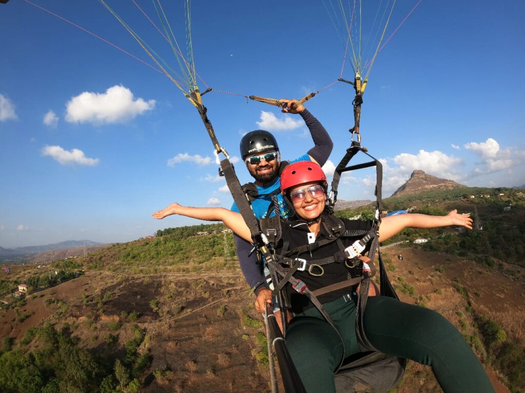 kamshet paragliding