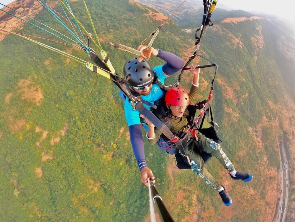 kamshet paragliding adventure number