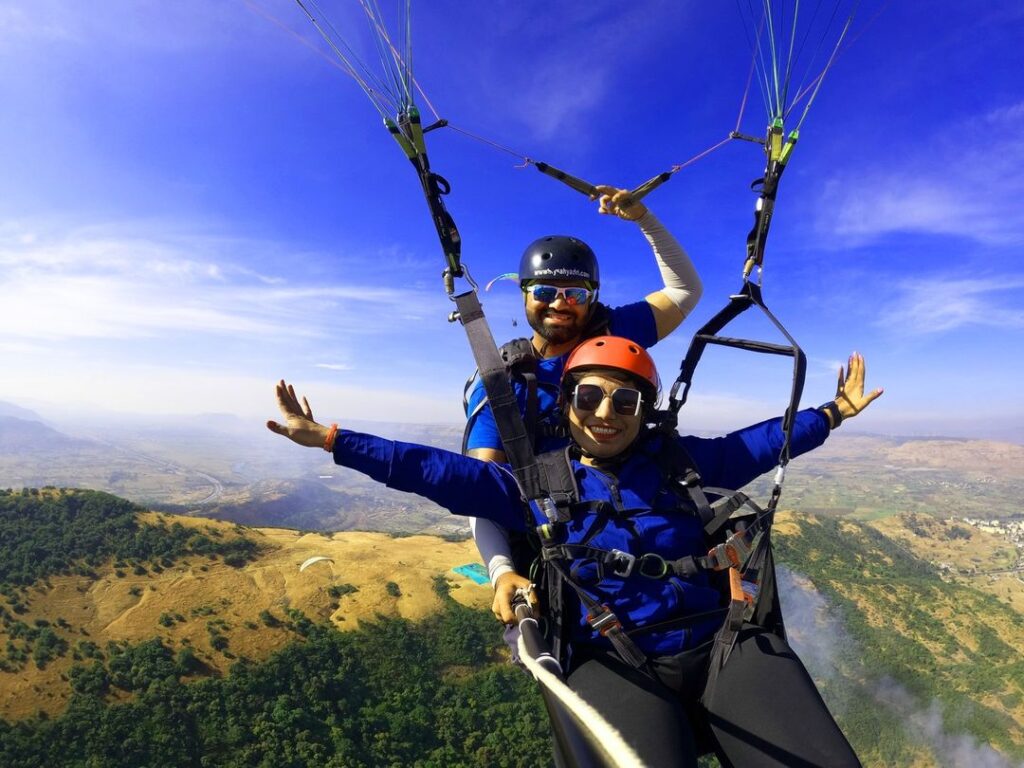 paragliding in lonavala